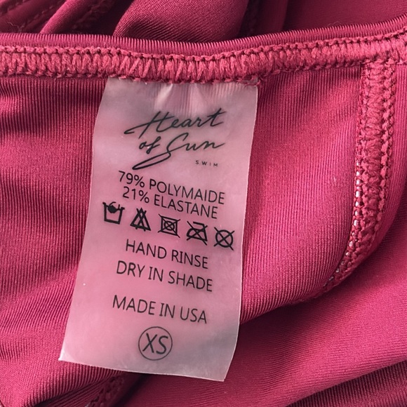 Heart of Sun Elektra Bikini Set Burgundy Limited Edition Wine - Picture 8 of 14